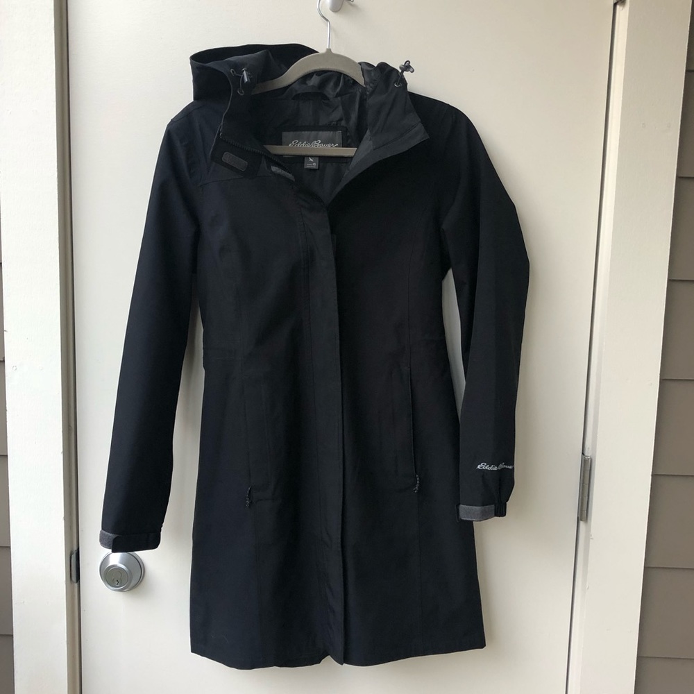 Eddie Bauer Long Raincoat